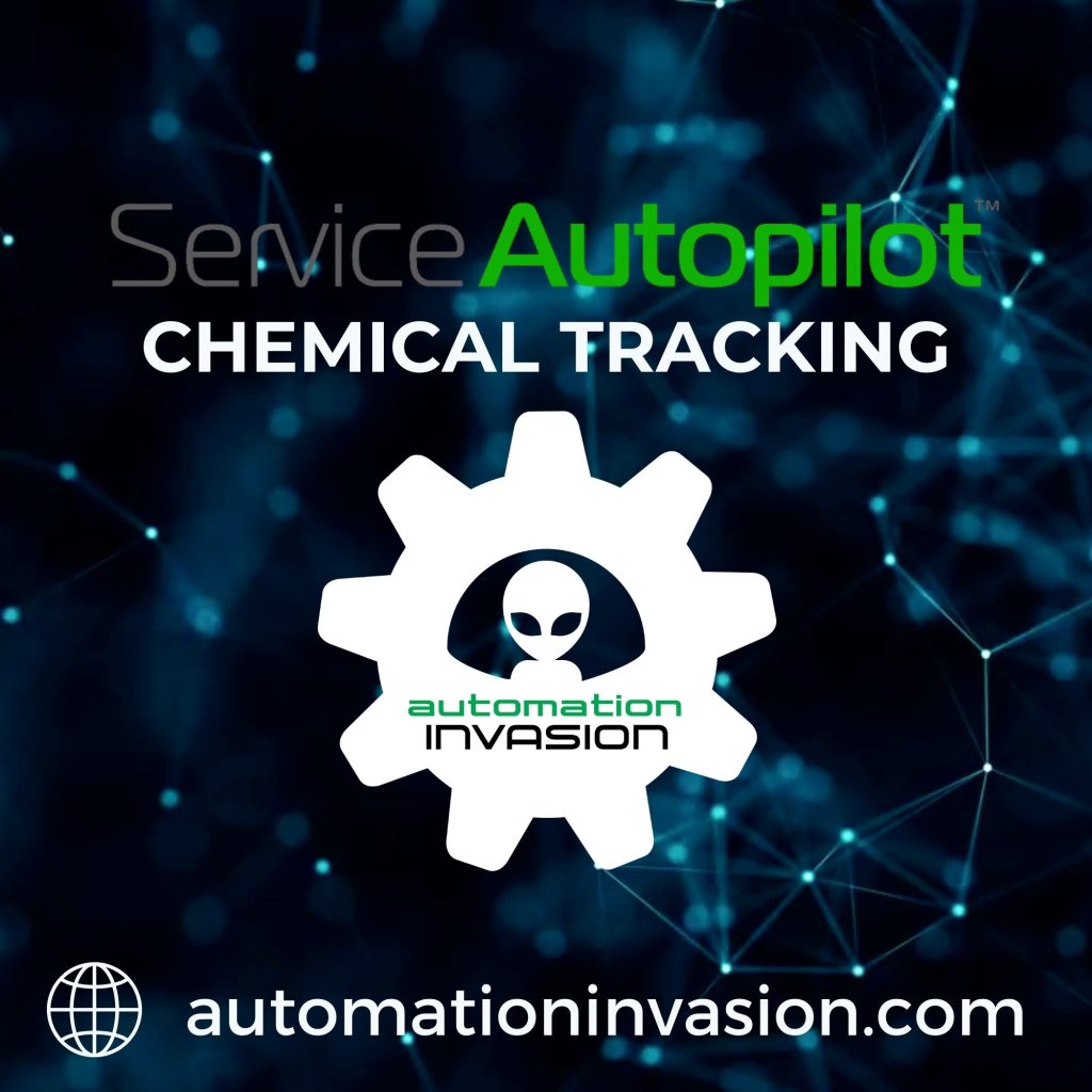 Chemical Tracking in Service Autopilot